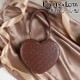 Lovely Lota Chocolate Embossed Heart Shaped Handbag(Limited Stock/3 Colours/Full Payment Without Shipping)